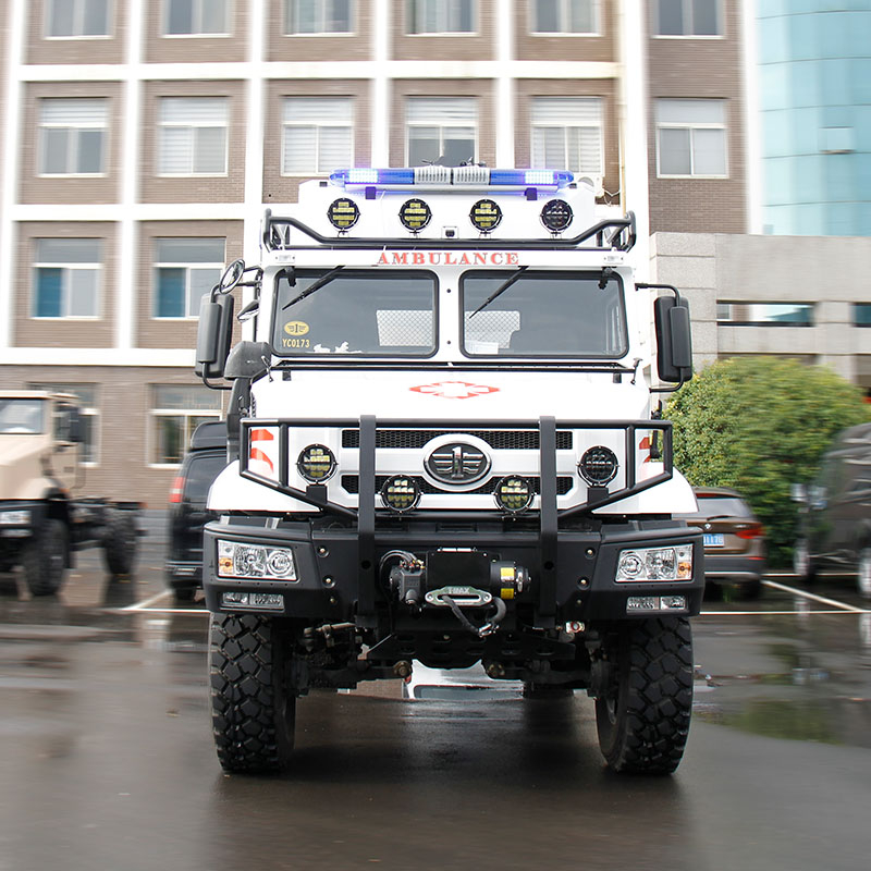 Off road ambulance with CT