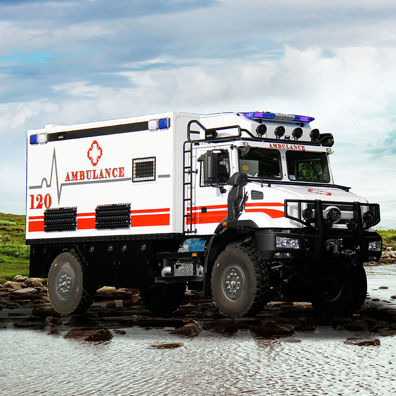 Off road ambulance without CT