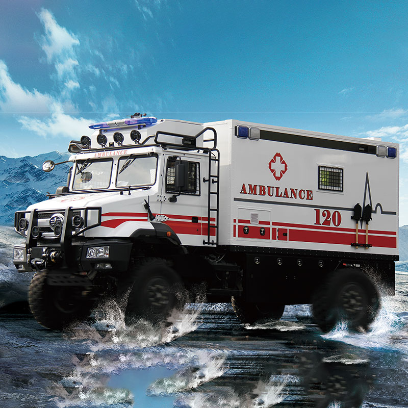 Off road ambulance with CT