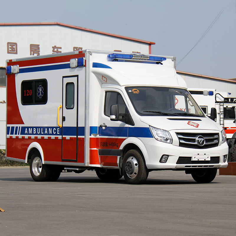 Square cabin ambulance