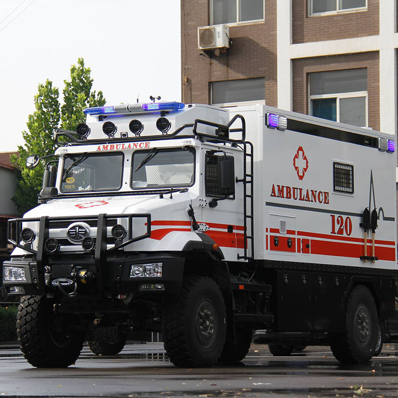 Off road ambulance with CT