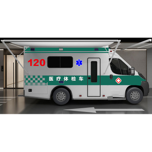 Square cabin medical examination ambulance