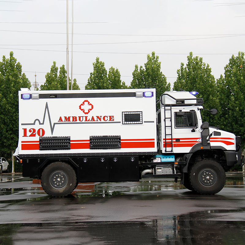 Off road ambulance without CT