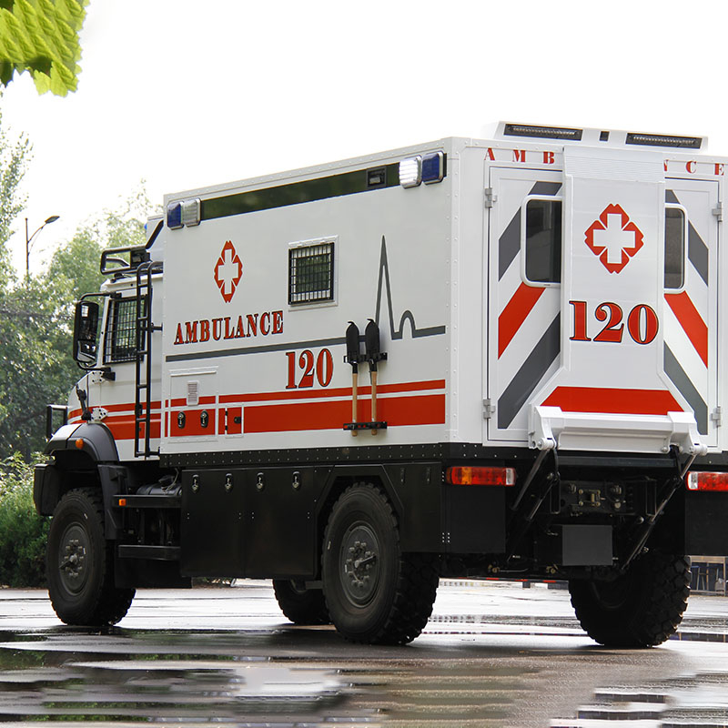 Off road ambulance with CT