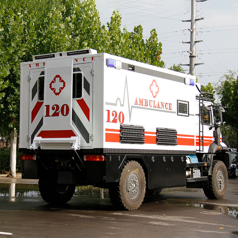 Off road ambulance without CT