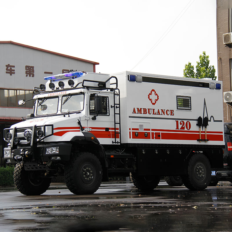 Off road ambulance without CT