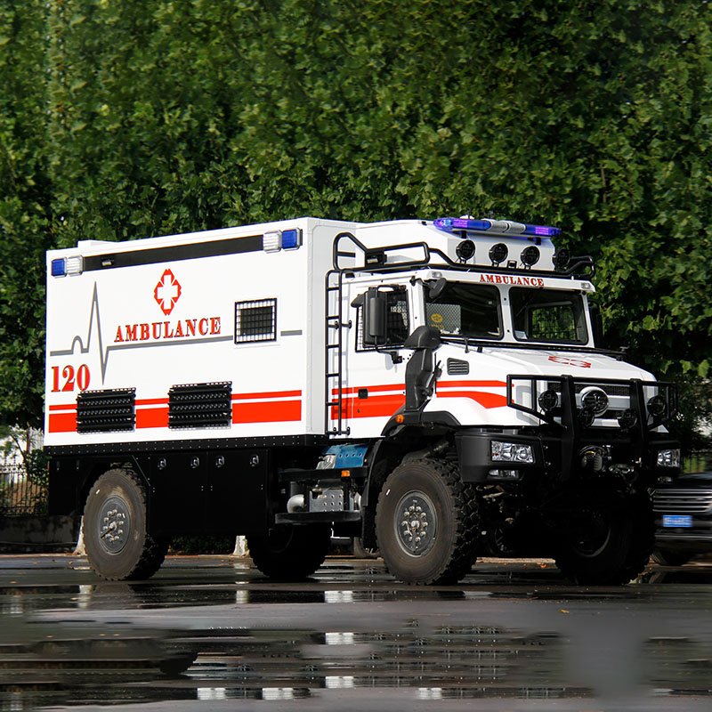 Off road ambulance with CT