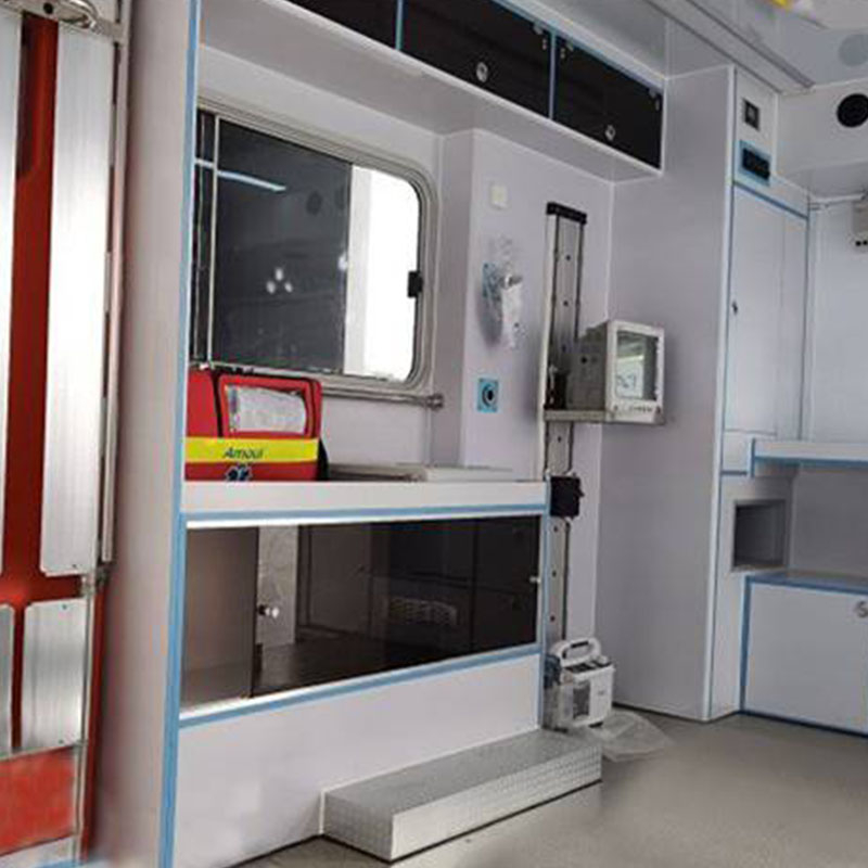 Square cabin medical examination ambulance