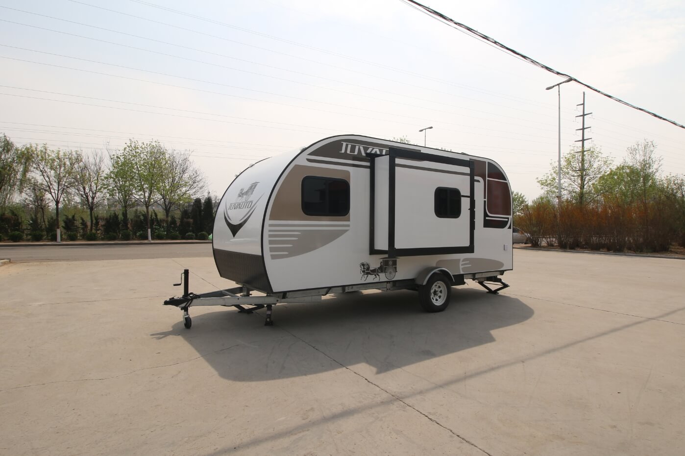 6.5m camping trailer