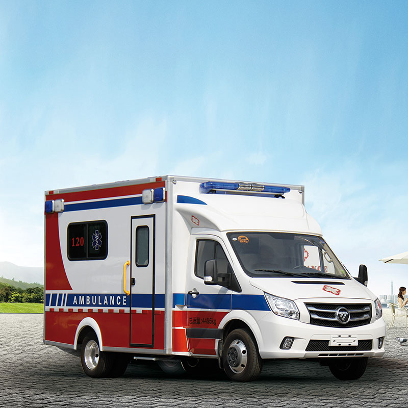 Square cabin ambulance